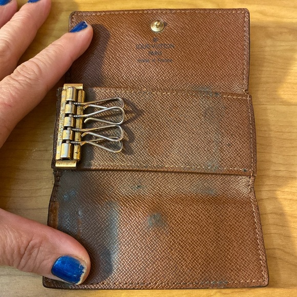 Louis Vuitton Monogram 4 Key Card Holder FL0092 - Picture 5 of 13